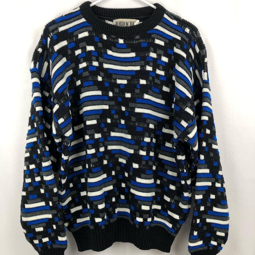 Vintage Jordache Sweater Men’s XL multicolor Cosby